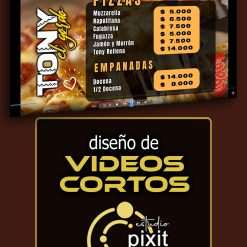 Diseño de video corto de hasta 30 seg.